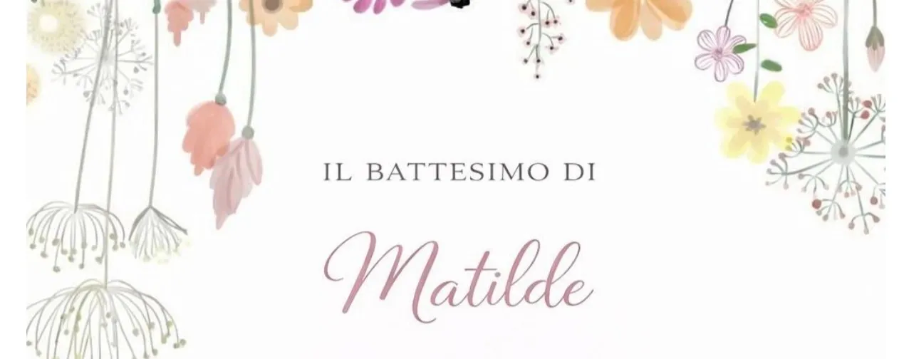 Battesimo di Matilde